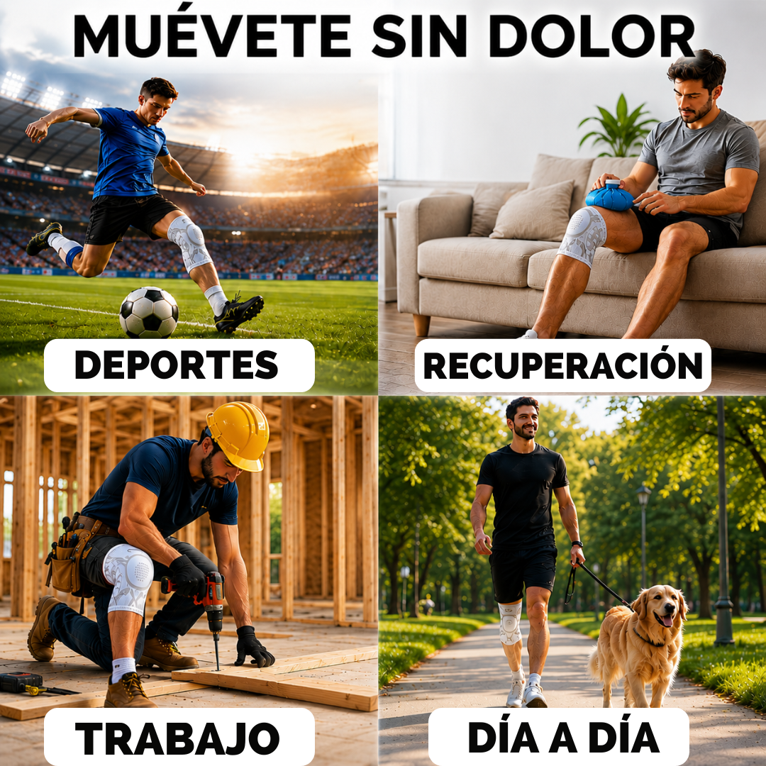 Rodillera de Soporte y Alivio RecuMovex